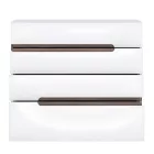 Magasfényű fehér komód 0000042531