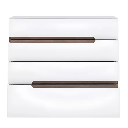 Magasfényű fehér komód 0000042531