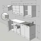 Konyhablokk T7064