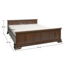 Rusztikus ágy 160x200 0000086337