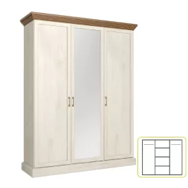 Tükrös gardróbszekrény S87544