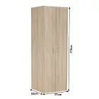 Tem - Akasztós szekrény zárral 0000108042