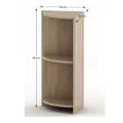 Tem - Irodai polcos sarokszekrény 0000108050