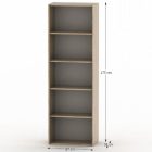 Tem - Irodai polcos szekrény 0000108066