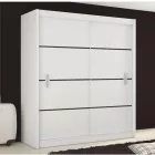 Gardróbszekrény 200 cm széles S47811