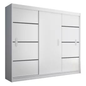 Gardróbszekrény 250 cm széles S47812