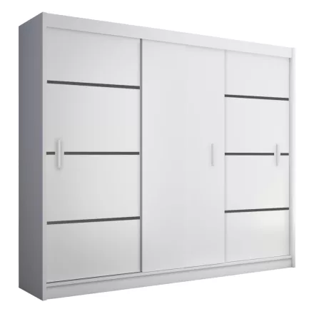Gardróbszekrény 250 cm széles S47812