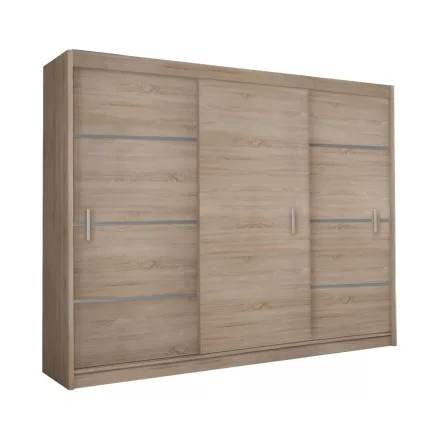 Gardróbszekrény 250 cm széles S47813
