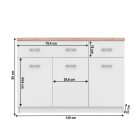 Komód 120 cm 0000147871