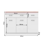 Komód 120 cm 0000147871