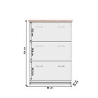 Billenős cipősszekrény 0000147878