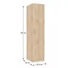 Keskeny ruhásszekrény S52229