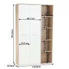 Mau - 2-ajtós szekrény 0000185324