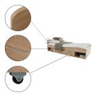 Egyszemélyes ágyneműtartós ágy 0000185712