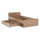 Egyszemélyes ágyneműtartós ágy 0000185712