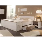 Franciaágy éjjeliszekrénnyel 0000187111