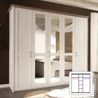 Tükrös gardrób S87112