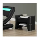 Éjjeliszekrény fekete 0000191858