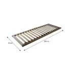Nyitható ágyrács 90x200 cm A12907