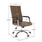 Karfás irodai szék 0000225583