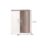 Fali üveges vitrin V37226