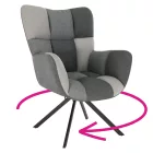 Dizájnos forgó fotel 0000254050
