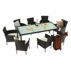 8 személyes kerti étkező garnitúra 0000254297