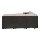 Barna rattan kerti bútor 0000254773
