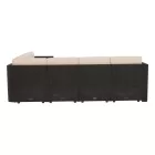 Barna rattan kerti bútor 0000254773