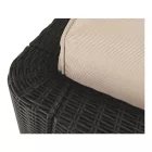 Barna rattan kerti bútor 0000254773