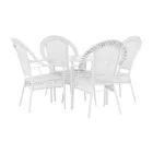 Fehér kerti bútor 0000254781