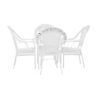 Fehér kerti bútor 0000254781