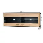 Fali vitrin V63079