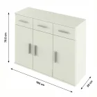 Komód fehér 0000263137