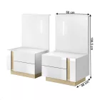 Éjjeliszekrény 2 db 0000264433