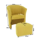 Klub fotel puffal 0000264853