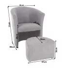 Klub fotel puffal 0000264856