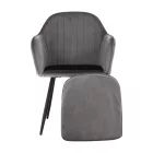 Fémvázas étkezőfotel S65645