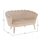 Luxus 2-üléses kanapé 0000267589