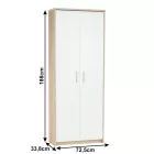 Joh - Irodai polcos szekrény 0000278021