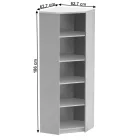 Joh - Sarok polcos szekrény 0000278029