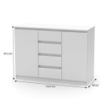 Komód fehér 0000281064