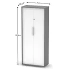 Rio - 2 ajtós szekrény zárral 0000281263