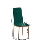Fémvázas étkezőszék S85408