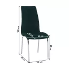Fémvázas étkezőszék S85447
