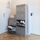 Cipősszekrény szürke 0000289133