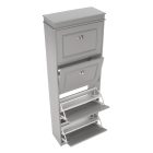 Cipősszekrény szürke 0000289133