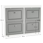 Cipőtároló szekrény 0000289144