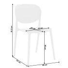 Kerti műanyag szék 0000291556