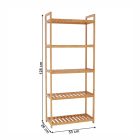 5 polcos polcállvány 0000296530